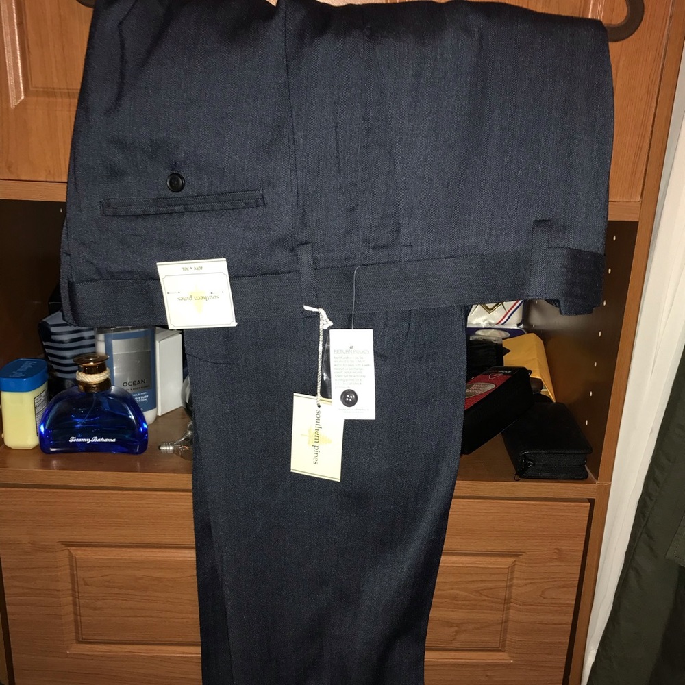 Men’s Dark Gray Dress Pants